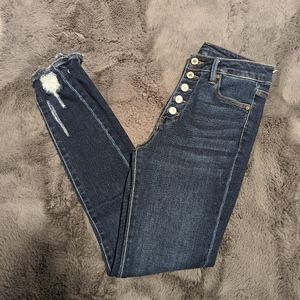 KanCan Button Fly Skinny Jeans